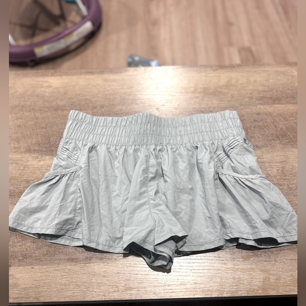 Free People Movement | Get Your Flirt On Shorts Grey
